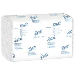 Scott 04442 7-1/2 In. X 11-3/5 In. Control Slimfold Towels - White (90/Pack 24 Packs/Carton)