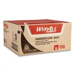 WypAll 6280 12-1/2 In. X 23-1/2 In. Kimfresh Antimicrobial Hydroknit X80 Foodservice Towel (150/Carton)