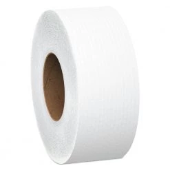Scott 7223 2000 Ft. 9 In. Dia. JRT Jumbo Roll 1-Ply Bathroom Tissue - White (12 Rolls/Carton)
