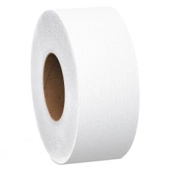 Scott 7827 Essential 2-Ply 3.25 In. Core 3.55 In. X 2000 Ft. Extra Long Jumbo Roll Toilet Paper - White (6 Rolls/Carton)