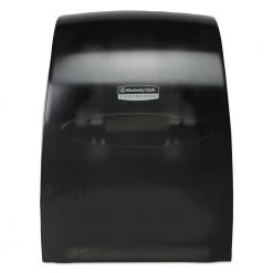 Kimberly-Clark Professional 09996 Sanitouch Hard Roll Towel Dispenser, 12 63/100w X 10 1/5d X 16 13/100h, Smoke