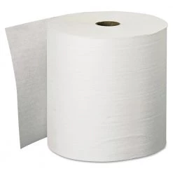 Scott 11090 Essential 1.5 In. Core 8 In. X 600 Ft. Universal Plus Hard Roll Paper Towels - White (6 Rolls/Carton)