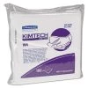 Kimtech 33330 W4 Flat Double Bag 12 In. X 12 In. Critical Task Wipers - White (5-Box/Carton 100-Sheet/Pack)