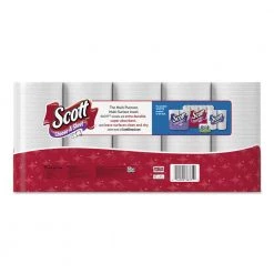 Scott KCC 36371 Choose-A-Sheet Mega Roll 1-Ply Paper Towels - White (102/Roll 30 Rolls/Carton)