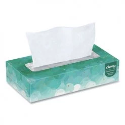 Kleenex 21005 2-Ply Facial Tissue - White (100 Sheets/Box, 5 Boxes/Pack, 6 Packs/Carton)
