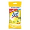 LYSOL Brand 19200-99717 6.29 In. X 7.87 In. Lemon And Lime Blossom Disinfecting Wipes (48 Flat Packs/Carton, 15 Wipes/Flat Pack)