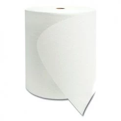 Morcon Paper VT777 Valay 7.5 In. X 550 Ft., 1-Ply, Proprietary TAD Roll Towels - White (6 Rolls/Carton)