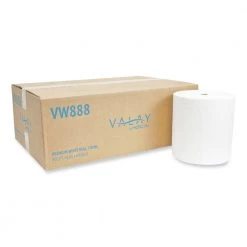 Morcon Paper VW888 Valay 8 In. X 800 In. Proprietary Roll Towels - White (6-Rolls/Carton)