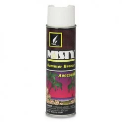 Misty 1001868 10 Oz. Summer Breeze, Handheld Air Deodorizer Aerosol Spray (12/Carton)