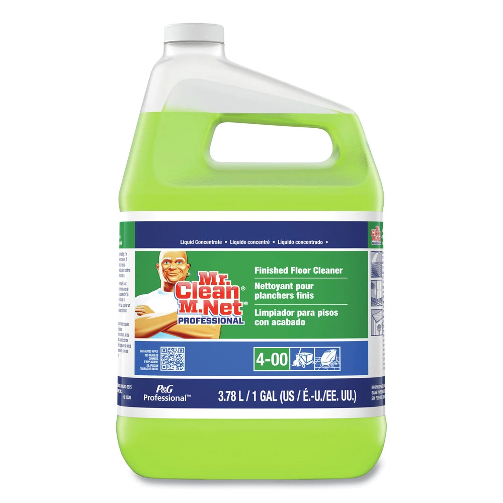 Mr. Clean 02621 1 Gallon Bottle Lemon Scent Finished Floor Cleaner