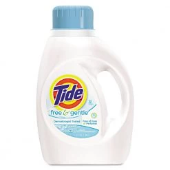 Tide 41823 Free And Gentle 46 Oz. Bottle Laundry Detergent (6-Piece/Carton)