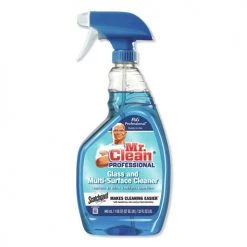 P&G Pro 81308EA Mr. Clean 32 Oz. Ready-to-Use Glass And Multi-Surface Cleaner With Scotchgard Protector
