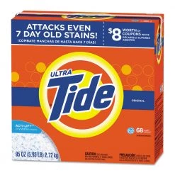 Tide 84997 95 Oz. Box HE Laundry Detergent Powder - Original Scent (3-Piece/Carton)