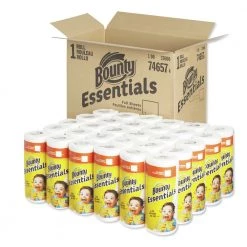 Bounty 74657 40-Sheet/Roll Essentials Paper Towels (30-Piece/Carton)
