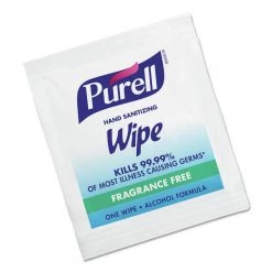 PURELL 9022-10 5 In. X 7 In. Sanitizing Hand Wipes (100/Box)