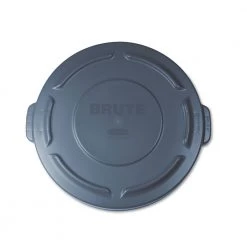 Rubbermaid Commercial FG261960GRAY BRUTE 32 Gallon Self-Draining Lid - Gray