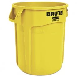 Rubbermaid Commercial FG262000YEL BRUTE 20 Gallon Vented Container - Yellow
