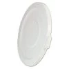 Rubbermaid Commercial FG263100WHT Brute 22.25 In. Flat Top Lid For 32 Gallon Round Containers - White