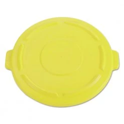 Rubbermaid Commercial FG264560YEL BRUTE 32 Gallon Self-Draining Lid - Yellow