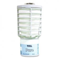 Rubbermaid Commercial FG402498 TCell 1.62 Oz. Air Freshener Dispenser Oil Fragrance Refills - Pure Scent (6-Piece/Carton)