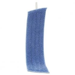 Rubbermaid Commercial FGQ40900BL00 18 In. Economy Microfiber Wet Mopping Pad - Blue