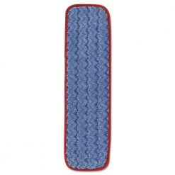Rubbermaid Commercial FGQ41000RD00 18 1/2 In. X 5 1/2 In. X 1/2 In. Microfiber Wet Mopping Pad - Red
