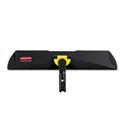 Rubbermaid Commercial HYGEN FGQ55900BK00 HYGEN 18 In. Quick Connect Single-Sided Plastic Wet/Dry Mop Frame (Black)