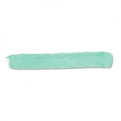 Rubbermaid Commercial HYGEN FGQ85100GR00 HYGEN 22.7 In. X 3.25 In. Quick-Connect Microfiber Dusting Wand Sleeve - Green