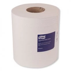 Tork 121202 Advanced 2-Ply 8.5 In. X 11.8 In. Centerfeed Hand Towels - White (6 Rolls/Carton, 610/Roll)