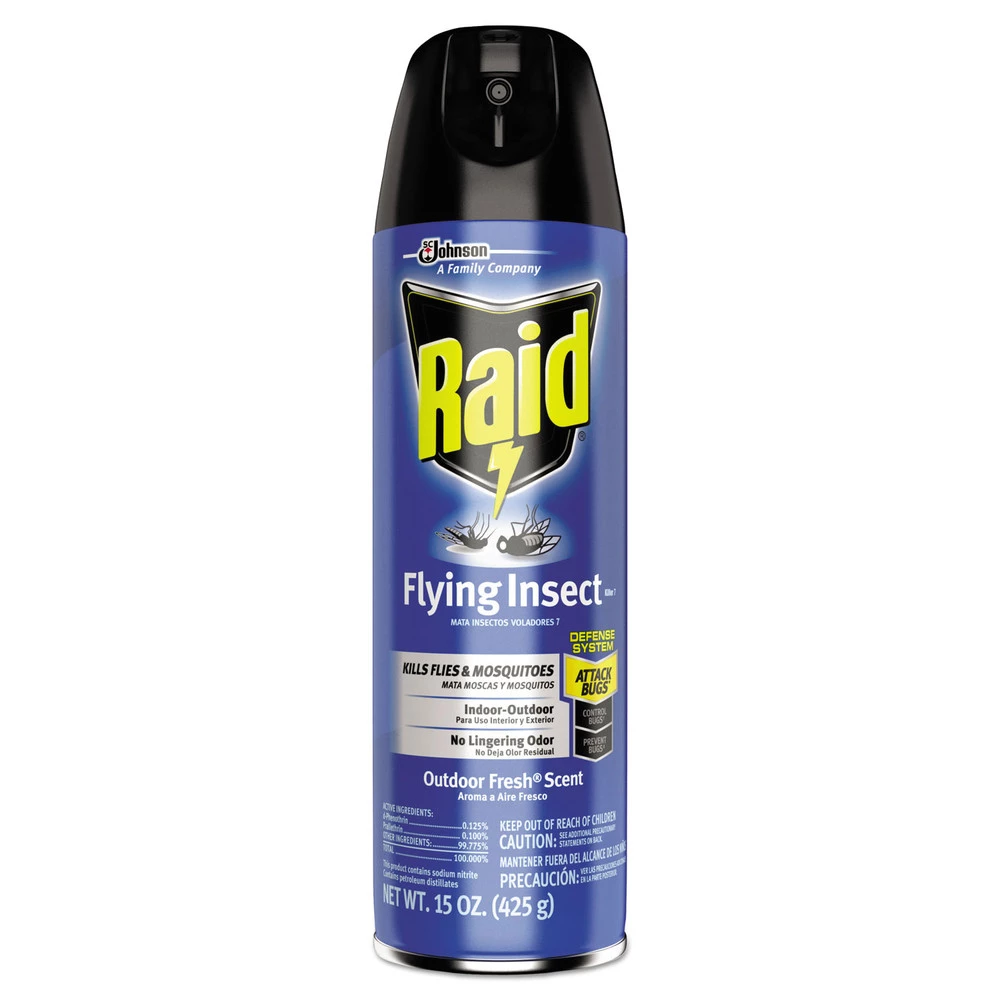 Raid 300816 15 Oz. Flying Insect Killer (12-Piece/Carton) - Image 3