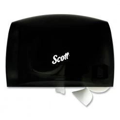 Scott 9602 14.25 In. X 6 In. X 9.7 In. Essential Coreless Jumbo Roll Tissue Dispenser - Black