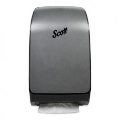 Scott 39712 Mod Scottfold 10.6 In. X 5.48 In. X 18.79 In. Towel Dispenser - Brushed Metallic
