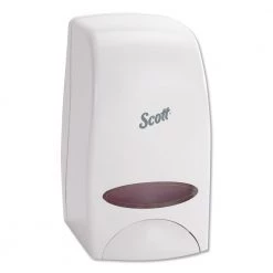 Scott 92144 Essential 5 In. X 5.25 In. X 8.38 In. 1000 ML Manual Skin Care Dispenser - White