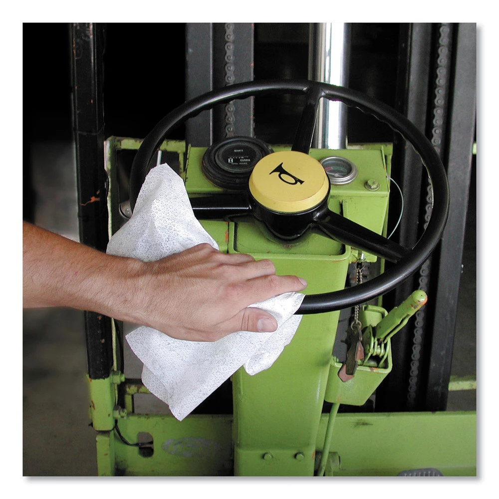Simple Green 3810000613351 10 In. X 11 3/4 In. Safety Towels (75/Canister) - Image 7