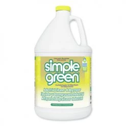 Simple Green 3010200614010 1 Gallon Bottle Lemon Scent Industrial Cleaner And Degreaser Concentrate (6/Carton)