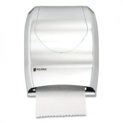 San Jamar T1370SS Tear-N-Dry 16.75 In. X 10 In. X 12.5 In. Touchless Towel Roll Dispenser - Stainless Steel