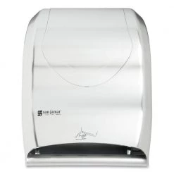 San Jamar T1470SS Smart System IQ Sensor 16.5 In. X 9.75 In. X 12 In. Towel Dispenser - Silver