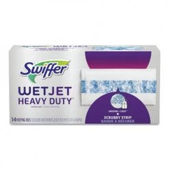 Swiffer 81790 Heavy Duty 11.3 In. X 5.4 In. WetJet System Refill Cloths - White (56/Carton)
