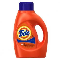 Tide 40213 46 Oz. Bottles 32-Load Capacity Liquid Laundry Detergent (6/Carton)