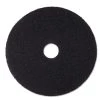 3M 7200 20 In. Low-Speed Stripper Floor Pads - Black (5-Piece/Carton)