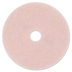 3M 3600 Eraser 27 In. Burnishing Floor Pads - Pink (5/Carton)