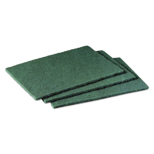 Scotch-Brite PROFESSIONAL 96CC 6 In. X 9 In. Commercial Scouring Pad (10/Pack) - Image 2