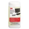 3M CL610 5 1/2 In. X 6 3/4 In. Electronic Equipment Cleaning Wipes - White (80/Canister)