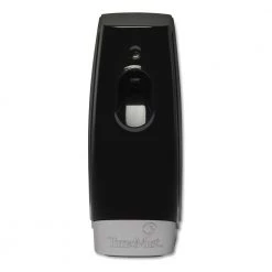 TimeMist 1047811 Settings 3.4 In. X 3.4 In. X 8.25 In. Cordless Metered Air Freshener Dispenser - Black
