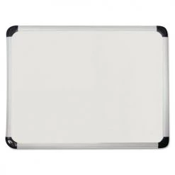 Universal UNV43843 6 Ft. X 4 Ft. Porcelain Magnetic Dry Erase Whiteboard