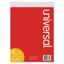 Universal UNV76882 8.5 In. X 11 In. Vertical Wall Mount Sign Holder - Clear (12/Pack)