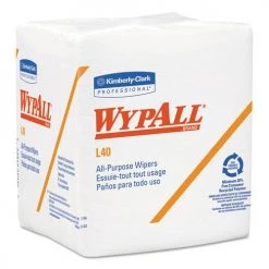 WypAll 5701 1/4 Fold 12-1/2 In. X 12 In. L40 Towels - White (18 Packs/Carton, 56 Sheets/Box)