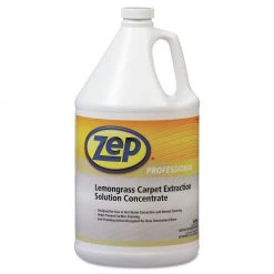Zep Professional 1041398 Carpet Extraction Cleaner, Lemongrass, 1gal Bottle